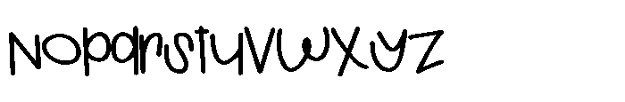 PN Mamboing Expanded Demi Bold Font LOWERCASE