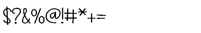 PN Mamboing Expanded Font OTHER CHARS