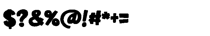 PN Marshberry Black Font OTHER CHARS