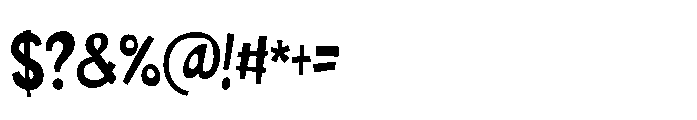 PN Marshberry Condensed Font OTHER CHARS