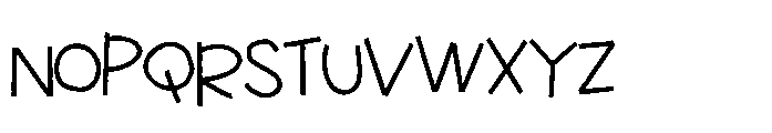 PN Marshberry Merry Print Demi Bold Font UPPERCASE