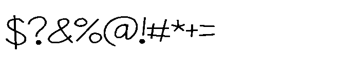 PN Marshberry Merry Print Expanded Font OTHER CHARS