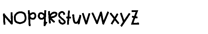 PN Mathematics Print Heavy Font LOWERCASE