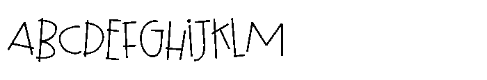 PN Mathematics Print Font UPPERCASE