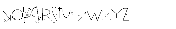 PN Mathematics Regular Font LOWERCASE