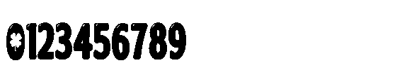 PN Mc Blarney Shamrock Condensed Font OTHER CHARS
