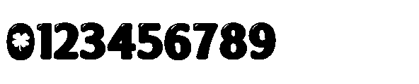 PN Mc Blarney Shamrock Expanded Font OTHER CHARS