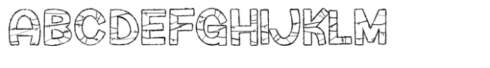 PN Mummy Font UPPERCASE