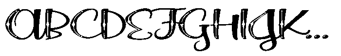 PN Noel Nuevo Expanded Script Font UPPERCASE
