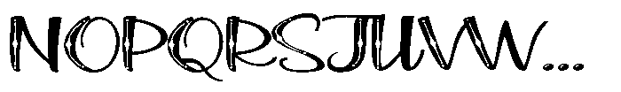 PN Noel Nuevo Expanded Script Font UPPERCASE