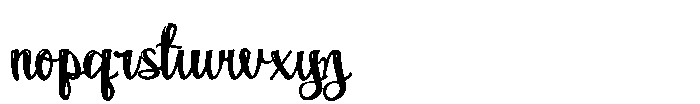 PN Noel Nuevo Script Condensed Font LOWERCASE