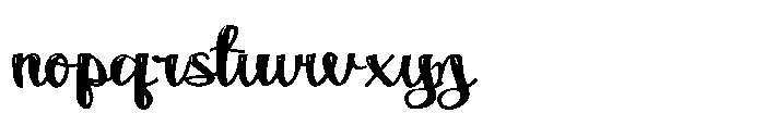 PN Noel Nuevo Script Font LOWERCASE