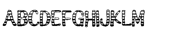 PN Peppermint Ridge Expanded Font UPPERCASE