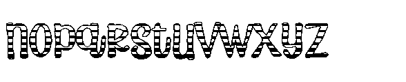 PN Peppermint Ridge Expanded Font LOWERCASE