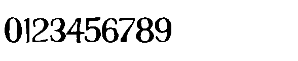 PN Peppermint Ridge Print Expanded Font OTHER CHARS