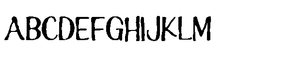 PN Peppermint Ridge Print Expanded Font UPPERCASE