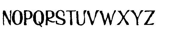 PN Peppermint Ridge Print Expanded Font UPPERCASE
