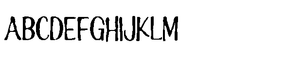 PN Peppermint Ridge Print Font UPPERCASE