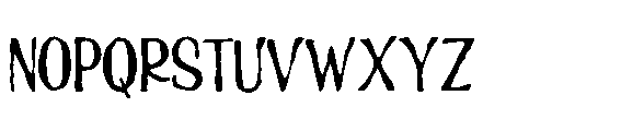 PN Peppermint Ridge Print Font UPPERCASE