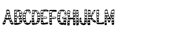 PN Peppermint Ridge Regular Font UPPERCASE