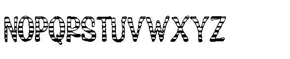 PN Peppermint Ridge Regular Font UPPERCASE