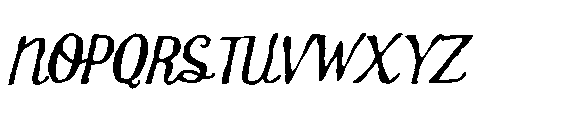 PN Peppermint Ridge Script Expanded Font UPPERCASE