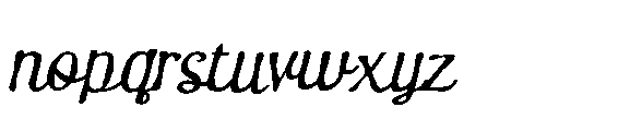 PN Peppermint Ridge Script Expanded Font LOWERCASE