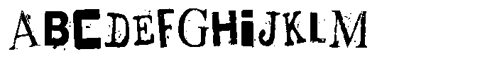 PN Pig Sty Condensed Font UPPERCASE