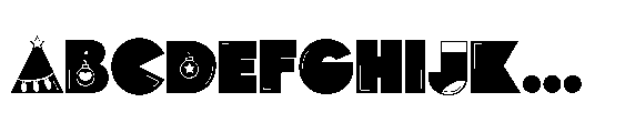 PN Pog Xmas Fill FONT