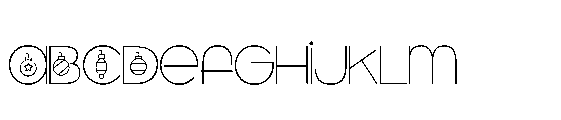 PN Pog Xmas Print FONT