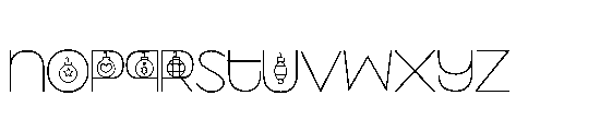 PN Pog Xmas Print Font LOWERCASE