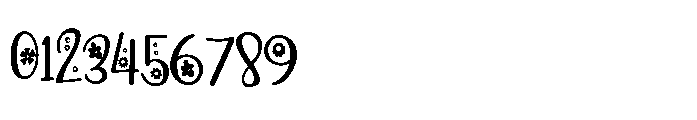PN Pollyposies Condensed Font OTHER CHARS