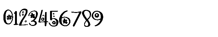 PN Pollyposies Regular Font OTHER CHARS
