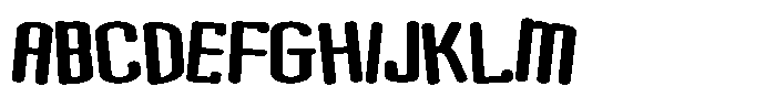 PN Pumpkin Eater Expanded Font UPPERCASE
