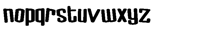 PN Pumpkin Eater Expanded Font LOWERCASE