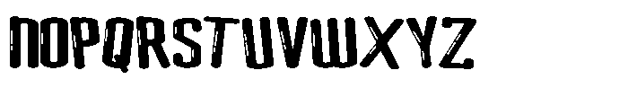 PN Pumpkin Eater Glow Expanded Font UPPERCASE