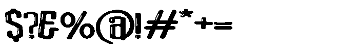 PN Pumpkin Eater Love Glow Expanded Font OTHER CHARS
