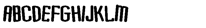PN Pumpkin Eater Regular Font UPPERCASE