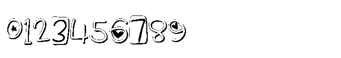 PN Ready For School 3 D Font OTHER CHARS