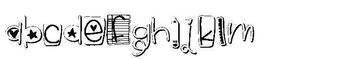 PN Ready For School 3 D FONT