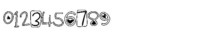 PN Ready For School Outline Font OTHER CHARS
