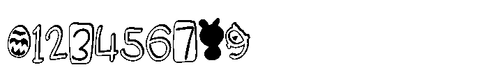 PN Ready for Easter 3 d Condensed Font OTHER CHARS