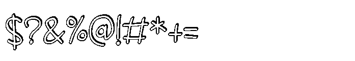 PN Ready for Easter 3 d Condensed Font OTHER CHARS