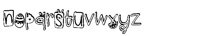 PN Ready for Easter 3 d Condensed Font LOWERCASE