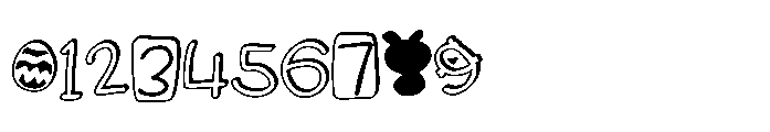 PN Ready for Easter 3 d Expanded Font OTHER CHARS