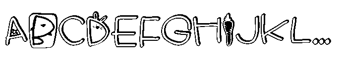 PN Ready for Easter 3 d Expanded Font UPPERCASE
