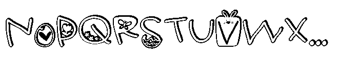 PN Ready for Easter 3 d Expanded Font UPPERCASE