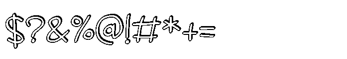 PN Ready for Easter 3 d Font OTHER CHARS