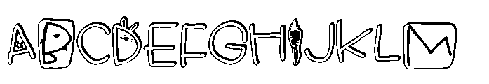 PN Ready for Easter 3 d Font UPPERCASE