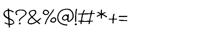 PN Ready for Easter Expanded Font OTHER CHARS